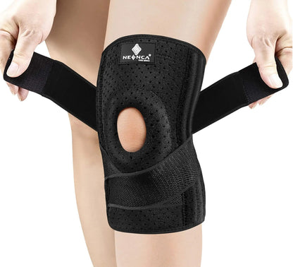 Fitness Running Knee Support Braces  (1 Piece as shown in the picture) Black Colour