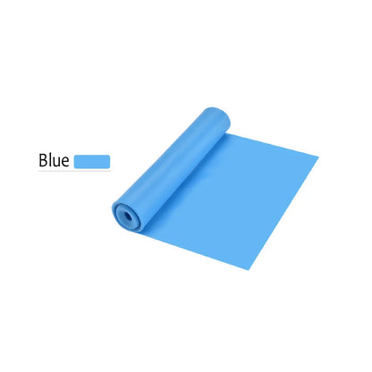 Fitness Yoga Sport Resistance Bands training home exercises Blue Colour Band shown
