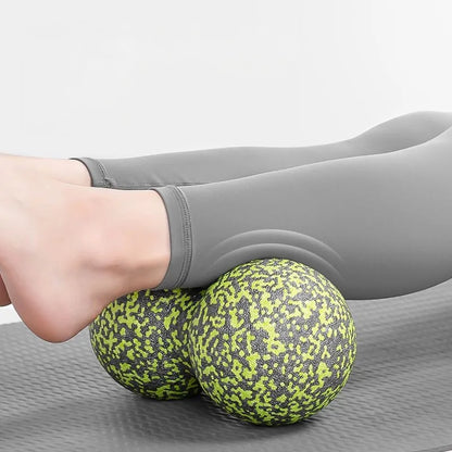 Fun Fitness Roller: Yoga & Massage Ball for Back, Foot, and Spine Exercises Mixed Green yellow Colour offers show