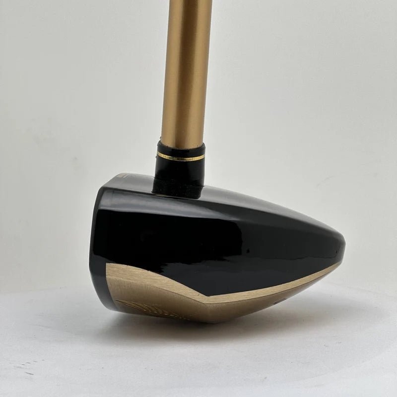 Golf Supplies & Equipement Black Top level Maple Park Golf Club View of the club base side.