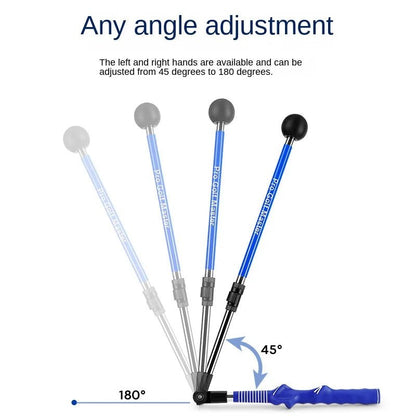 Golf Supplies & Equipment Golf Swing Trainer Adjustable Professional Grand Master Picture show one Blue Colour trainer tool that can change from 45 degree to 180 angle adjustment