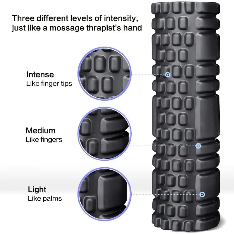 Gym Fitness accessories Foam Roller, EVA Muscle Roller -Yoga Pilates Back Therapy 30 X 8 cm