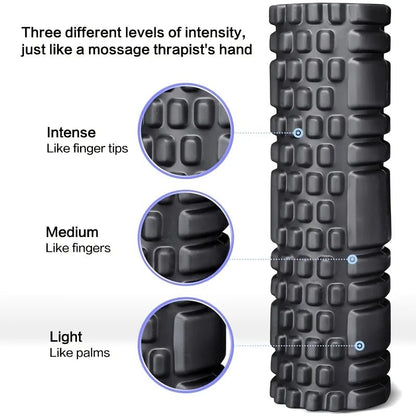 Gym Fitness accessories Foam Roller, EVA Muscle Roller -Yoga Pilates Back Therapy 30 X 8 cm