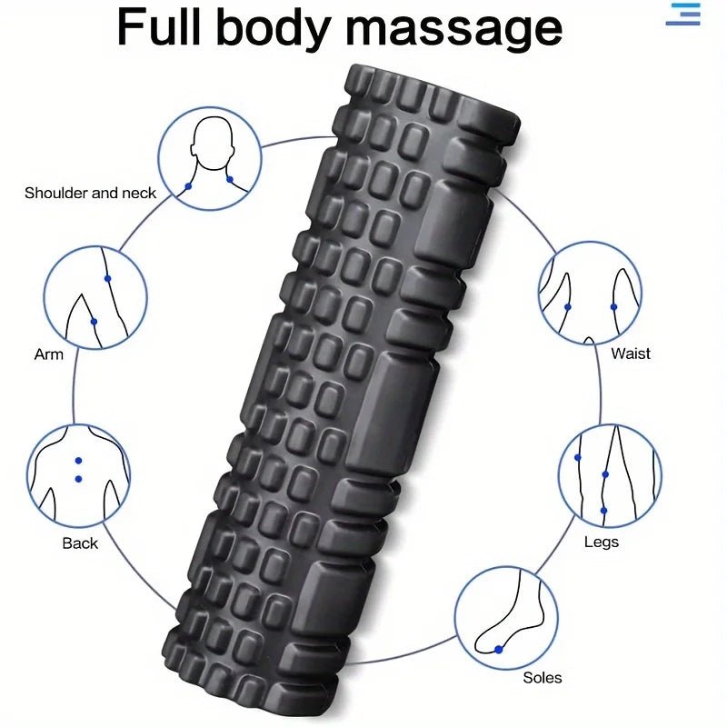 Gym Fitness accessories Foam Roller, EVA Muscle Roller -Yoga Pilates Back Therapy 30 X 8 cm Full Bod massage