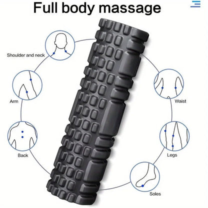 Gym Fitness accessories Foam Roller, EVA Muscle Roller -Yoga Pilates Back Therapy 30 X 8 cm Full Bod massage