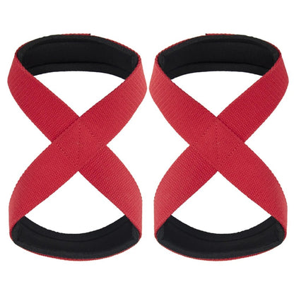 Gym Fitness accessories Lifting Wrist Strap Brace Red Colour Offers
