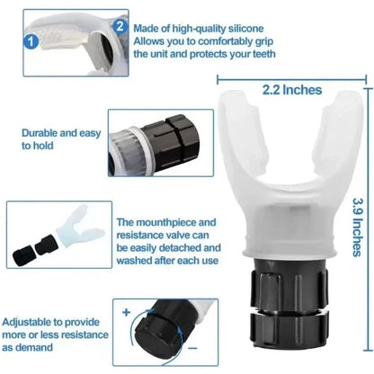 Gym Fitness accessories Portable Breathing Exercise For Lungs Details