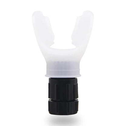 Gym Fitness accessories Portable Breathing Exercise For Lungs Clear-White and Black Model