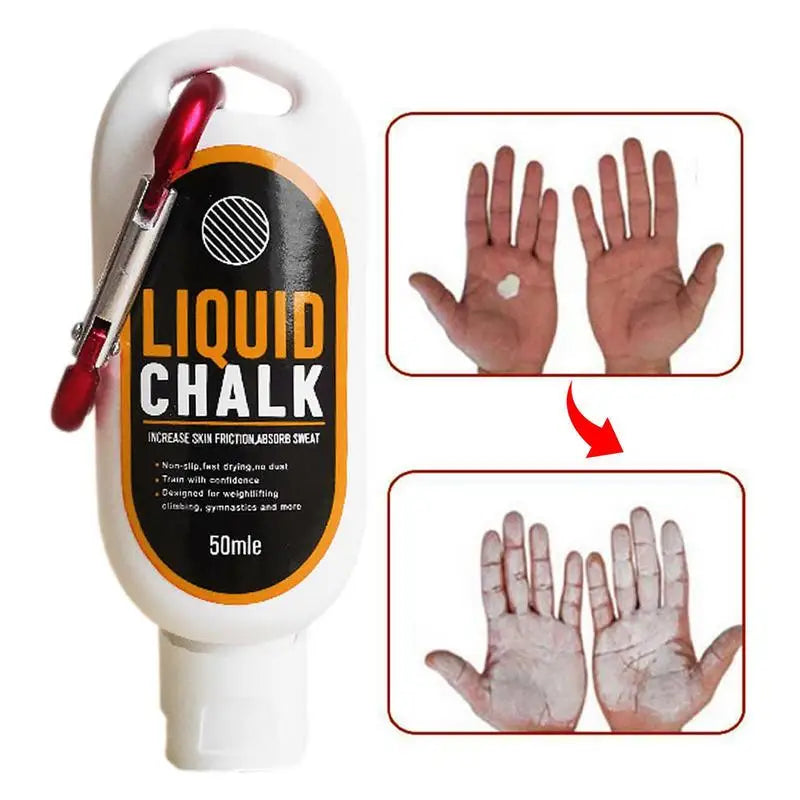 Gym Fitness Sports Lifting - Liquid Magnesium Powder - Anti-Slip Cream Grip (100/50/30 ml)