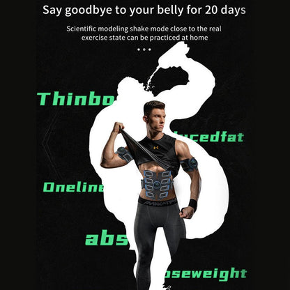 Gym Fitness Tummy Muscle Trainer: Fun and Easy EMS Workout!