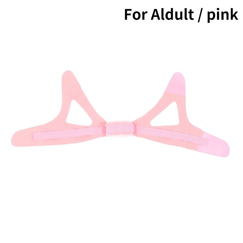 Health care Anti-Snoring Belt triangular :  improve the quality of your sleep Pink Colour Adult