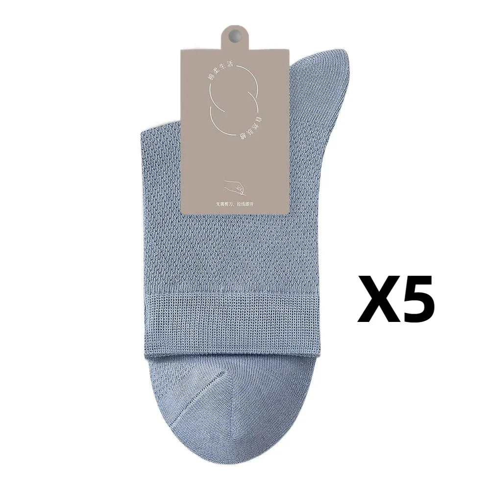 Health care products Antibiosis Socks for Men (96% Pure Cotton,5 Pairs)  grey colour socks 5 pairs offers
