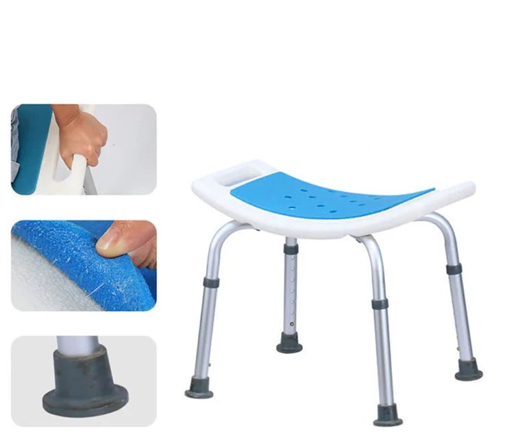 Health care products Bathroom Shower Bath Chair Adjustable Details