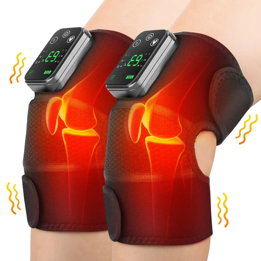 Health care products Heated Vibration knee Massager 2 shown in the drawing Good heat for ligament