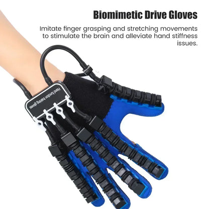 Health care products Robot Gloves Portable Rehabilitation right hand wear a rehabilitation glove shown