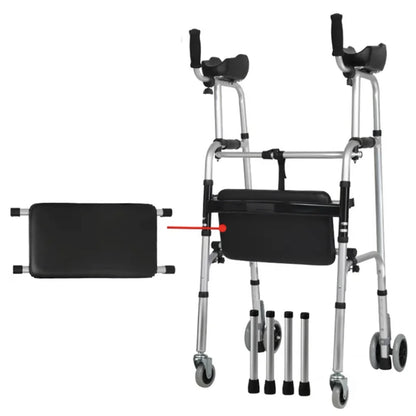 Health care products Stable Stand Upright Walkers for Easy and Safe Mobility, Offers 4 stick + seat