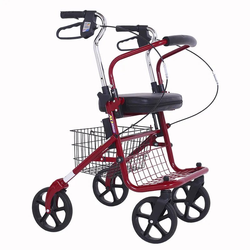 Heath Care Products Elderly carts are pushed and sat by hand