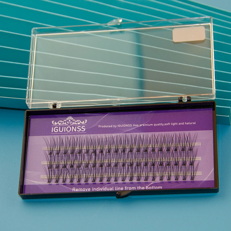 Jem Wellness Collection Eyelash Extension Make up Super Cluster 60 pieces offers shown