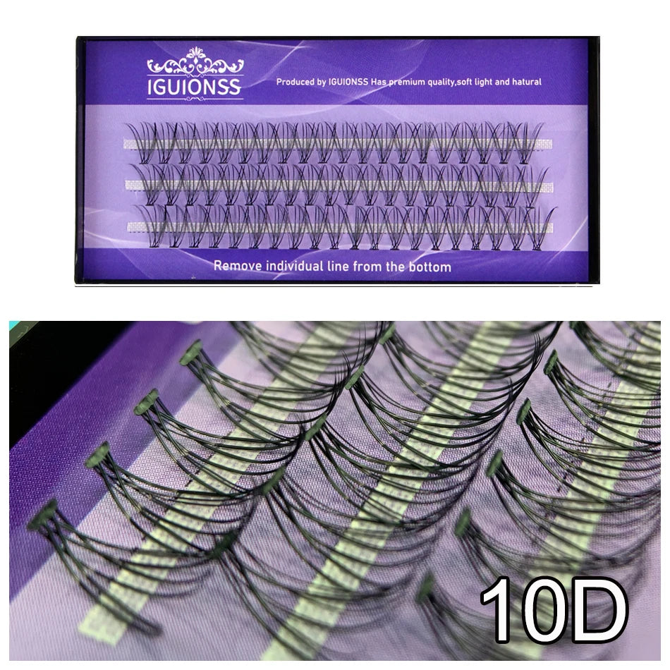 Jem Wellness Collection Eyelash Extension Make up Super Cluster 60 pieces offers shown 10 D Offers