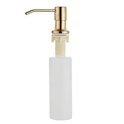 Jem Wellness Collection Kitchen Sink Liquid Soap Dispenser Pump Stainless Steel 500 ML