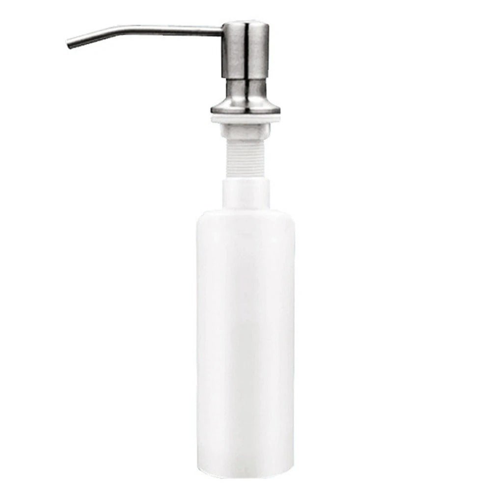 Jem Wellness Collection Kitchen Sink Liquid Soap Dispenser Pump Stainless Steel 500 ML