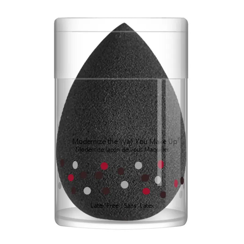 Jem Wellness Collection Makeup Sponge Puff for Smooth and Flawless Cosmetic Application Black Colour Offers shown with Box