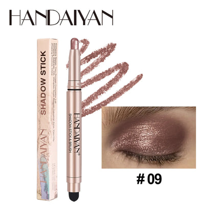 Jem Wellness Collection Makeup Waterproof High Gloss Colourful Eyeshadow Stick Pencil Colour set number 09 Offers.