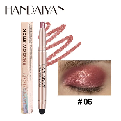 Jem Wellness Collection Makeup Waterproof High Gloss Colourful Eyeshadow Stick Pencil Colour set number 06 Offers