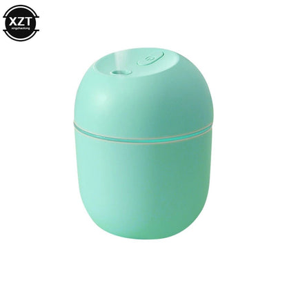 Jem Wellness Collection Mini Air Humidifier Aroma Essential Oil Diffuser Car 250ml Green CoOlour