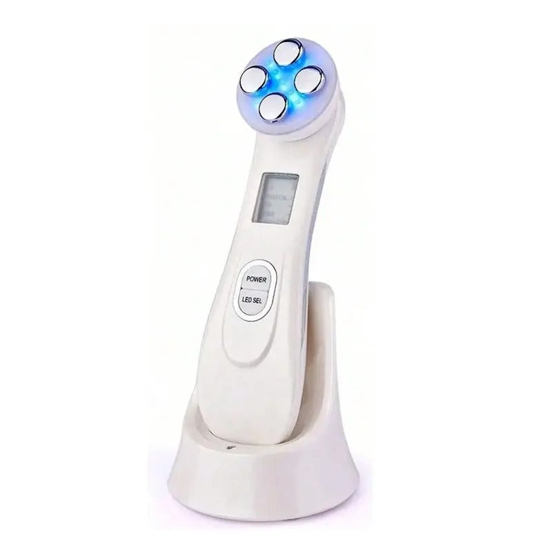 Jem Wellness Collection Skin Care Light Machine for Family – Safe & Gentle Facial Device White Colour