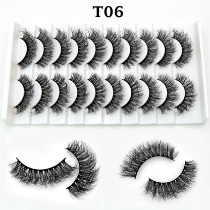 Jem Wellness Collection Voluminous 3D Mink Eyelashes for a Bold, Dramatic Look Picture of the 20 eyelash for set T06 offers