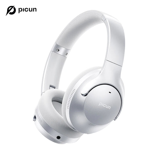 JEM Wellness Interior Noise Cancelling light white yellow Headphones Bluetooth 5.4