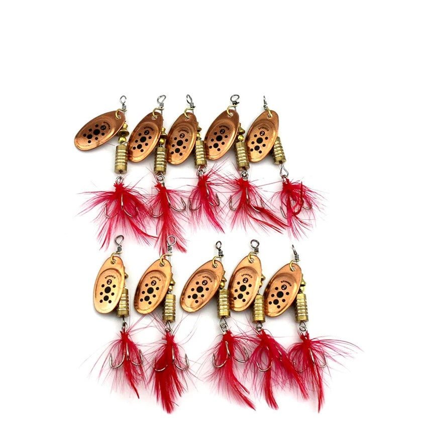 Fishing Wobblers Spoon Spinners Lures 3.5 - 5.5 g