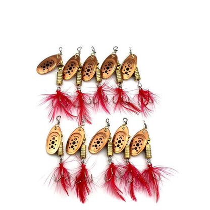 Fishing Wobblers Spoon Spinners Lures 3.5 - 5.5 g
