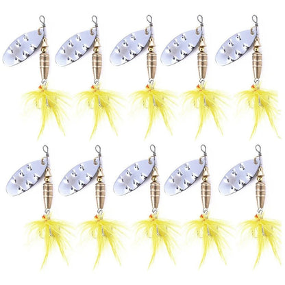 Fishing Wobblers Spoon Spinners Lures 3.5 - 5.5 g