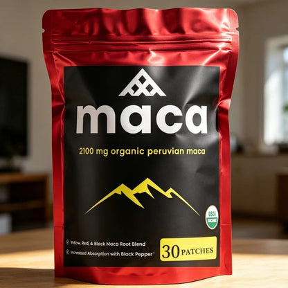 Personal Health Care Maca Root Dermal Patch Peru (Black, Red, Yellow)