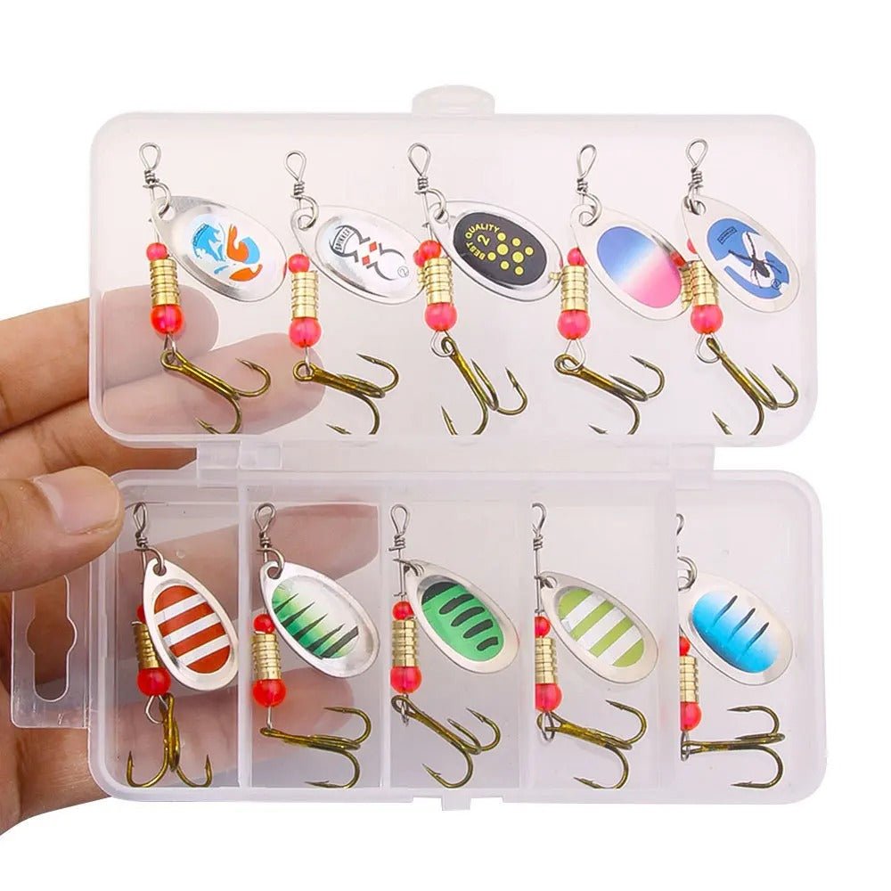 Fishing Wobblers Spoon Spinners Lures 3.5 - 5.5 g