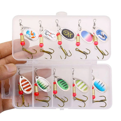 Fishing Wobblers Spoon Spinners Lures 3.5 - 5.5 g