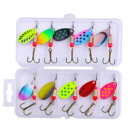 Fishing Wobblers Spoon Spinners Lures 3.5 - 5.5 g