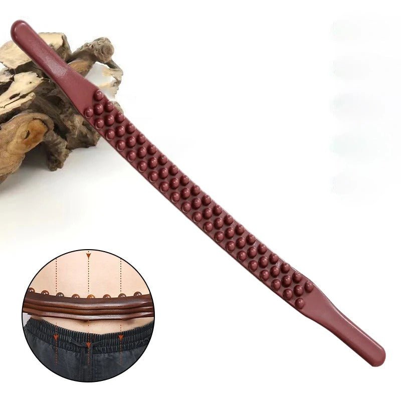 Massage Therapy Accessories 59 Beads Rolling Bar Tool Belly Area