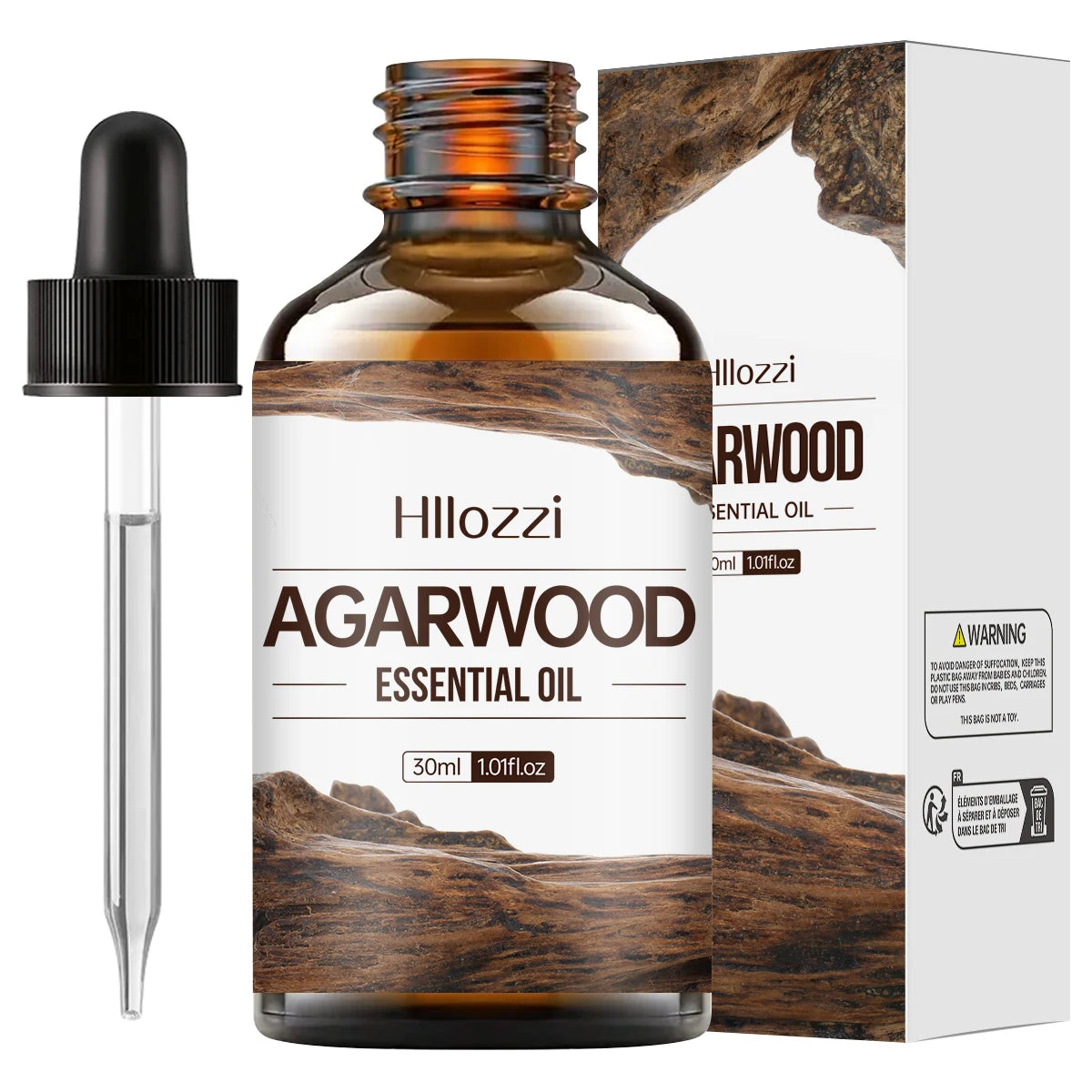 Massage Therapy Agarwood pure essential oil, rich in flavor for aromatherapy, massage, and humidifier/car use