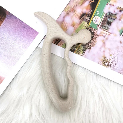 Massage Therapy Big Head Acupoint Massager Beige colour offers shown with pictures in background