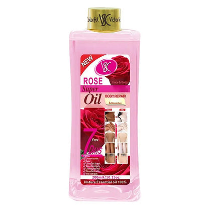 Massage Therapy Body massage oil: Turmeric Essential Oil/Rose/Vitamin C, Deeply Nourishing, Aromatherapy