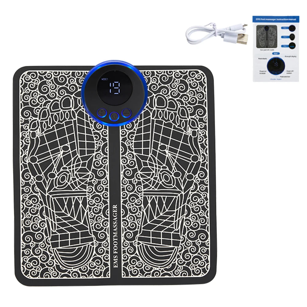 Massage Therapy Electric EMS Foot Massager Only Offers shown (USB cable, etc.)