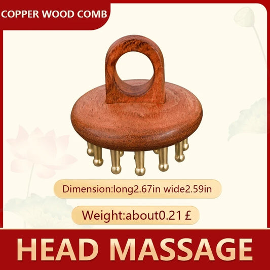 Massage therapy Head Massage Comb for Geisha Seize
