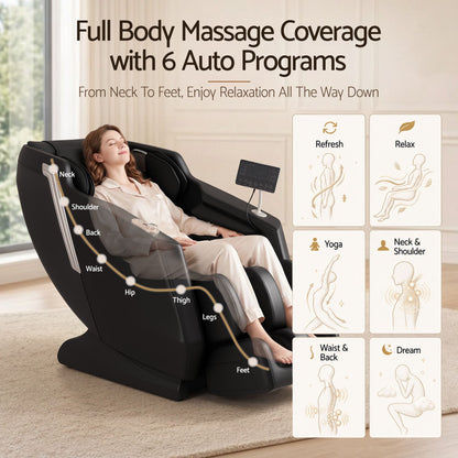 Massage Therapy Massage Chair Full Body with Heat Zero Gravity