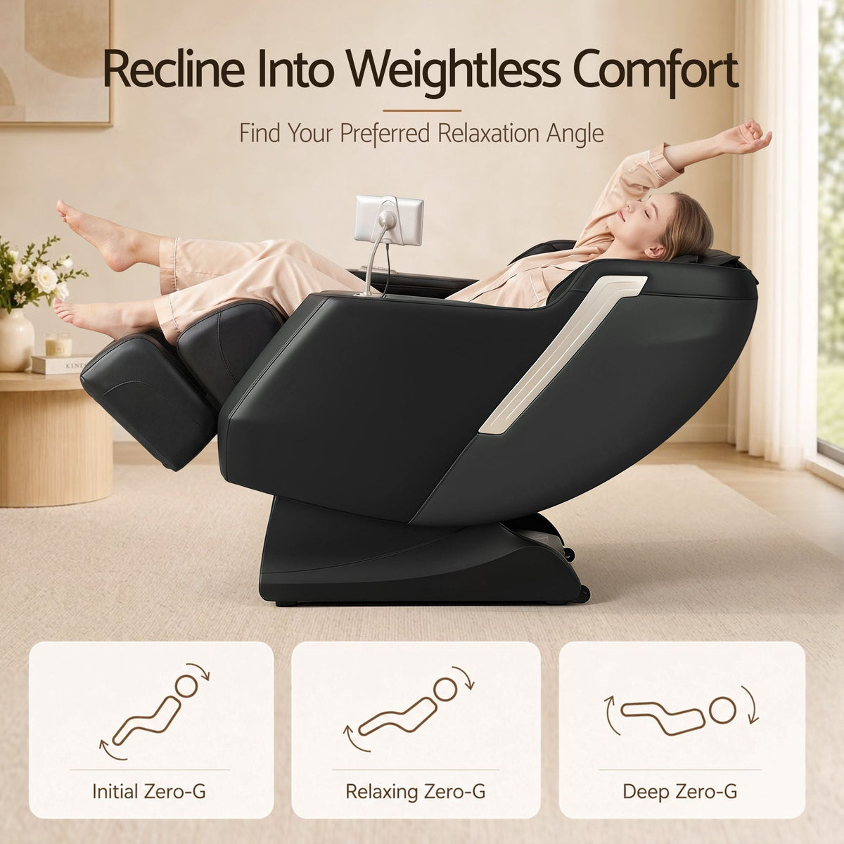 Massage Therapy Massage Chair Full Body with Heat Zero Gravity