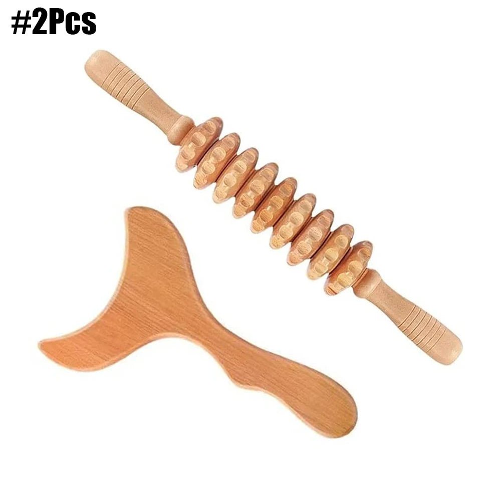 Massage Therapy Natural Wooden Massagers