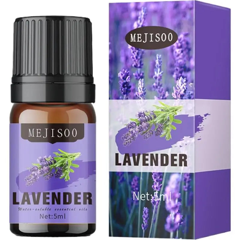Massage Therapy Pure Natural Lavender Essential Oil - Multi-Use Body Massage Oil for Aromatherapy, Skin Care, & Stress Relief