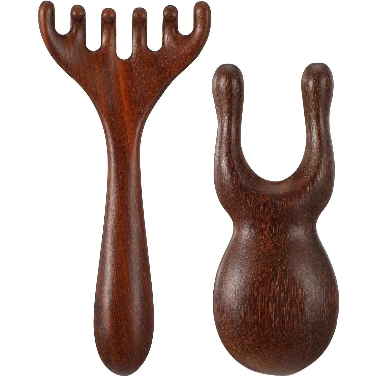 Jem Massage therapy:  Wooden comb set of 2 Pieces offers